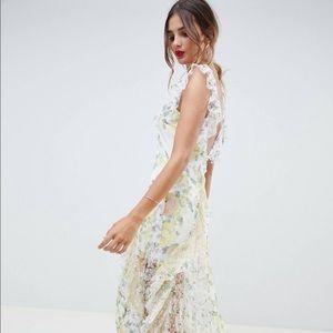 ASOS DESIGN Ruffle Maxi Dress